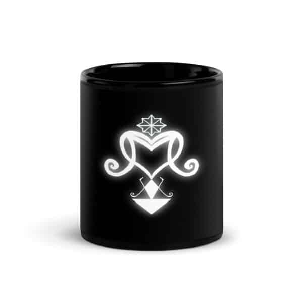 Erzulie Freda - Mug brillant noir