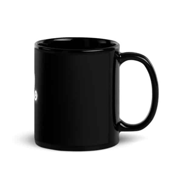 Erzulie Freda - Mug brillant noir - Image 4