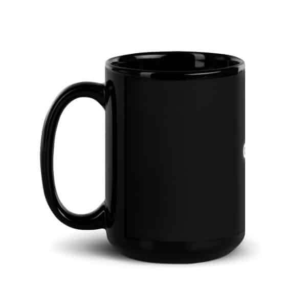 Erzulie Freda - Mug brillant noir - Image 3