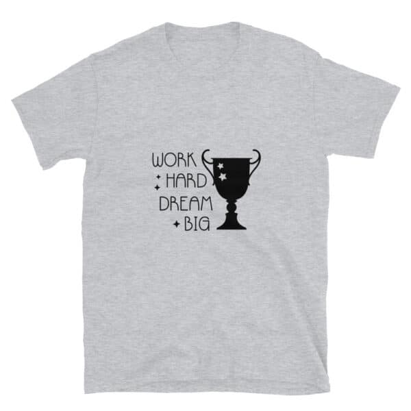 Work Hard - T-Shirt unisexe à manches courtes - Image 2